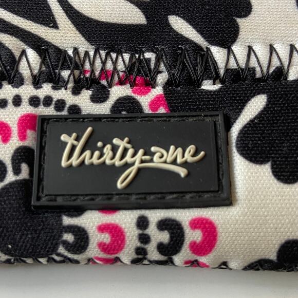 Thirty One Tote A Tablet Sleeve Case Pink Pop Print 8 x 10 Soft Pocket - Picture 4 of 7